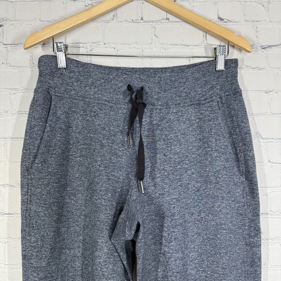 Lululemon Align Jogger Women Size 8 Blue Pants Drawstring High Waist Gym Athlete - Picture 6 of 14